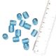Glass Beads Tube Spacer Loose Beads DIY Jewelry Accessories (12 in Pack)