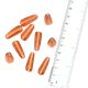 Glass Beads Long Oval Rice Grain Loose Beads DIY Jewelry Accessories (12 in Pack)