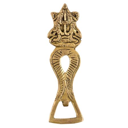 Ornate Top Brass Bottle Opener