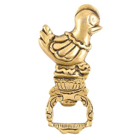 Small Cock Brass Bottle Opener
