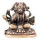 Hand Crafted Panchmukhi Standing Brass Hanuman Statue