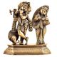 Brass Radha KrishnaÂ Hindu Worship Statue