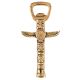Brass Mayan Civilization Bottle Opener