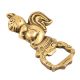 Brass Squirrel Figural Bottle Opener