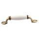 White Small Ceramic Antique Door Handles
