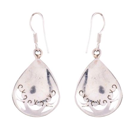 92.5 Sterling Silver Earrings  Carnelien Oval  Daily Wear Fancy Earrings