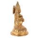 Brass Goddess Lakshmi Statue Sitting Position