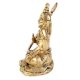 Brass Shiva Statue Ashirwad Mudra Meditation Idol