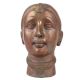 Brass Gauri Head Or Parvati Head Statue