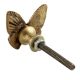 Butterfly Brass Cabinet Knob