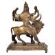 Brass Durga Statue Hindu Goddess Religious Statue