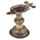 Brass Oil Lamp Rare Collectable Worship Lamp With Stand
