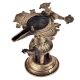 Indian Dokra Brass Oil Lamp Hand Crafted Peacock Oil Lamp