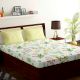 Bombay Dyeing Yellow White Floral 180 TC Cotton Double 1 Bedsheet With 2 Pillow Covers