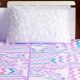 Bombay Dyeing Lavender Abstract 180 TC Cotton Double 1 Bedsheet With 2 Pillow Covers