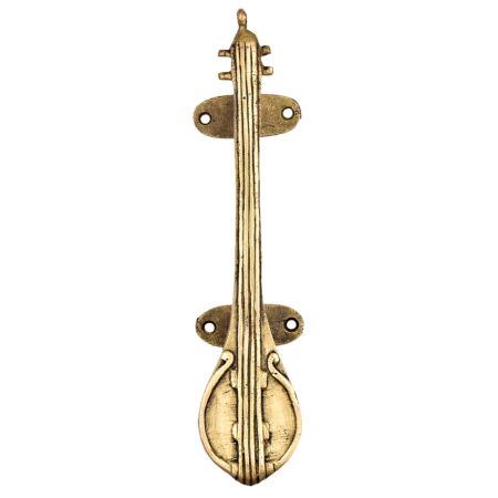 Brass Veena Door Handle Musical Instrument Door Handle