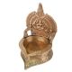 Traditional Brass Small Gajlaxmi Pooja Lamp