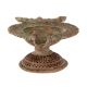 Brass Oil Lamp Tribal Culture Indian Handmade Showpiece