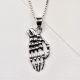 92.5 Sterling Silver Skeleton Hand Skull Men's Pendant And Charms