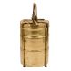 Brass Tiffin Box With Three Compartments And Handle