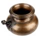 Brass Holy Water Pot With Stout With Patina