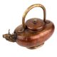 Brass And Copper Cow-Headed Vessel For Clarified Butter or Holy Water