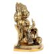Handmade Panchmukhi Sitting Brass Hanuman Statue