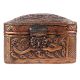 Copper Square  Shaped Storage Box  With Arabic Inscription