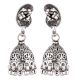92.5 Sterling Silver Earrings Paisley Intricate Design Jhumkis Every Day Wear