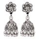 92.5 Sterling Silver Earrings Office Wear Jhumki Chandelier