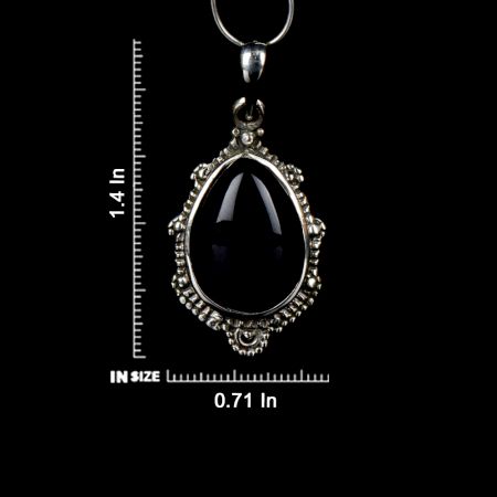 92.5 Sterling Silver Pendant Big Oval Shaped Amethyst Pendant With Engraved Border