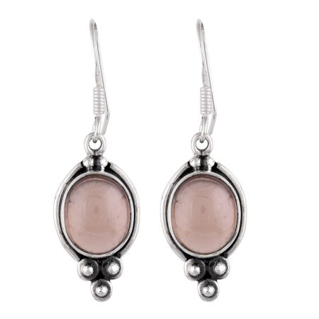 92.5 Sterling Silver Earrings Big Oval Drop Amethyst Dangler Drop Earrings