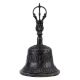 Brass Buddhist Bell Engraved With Dorje