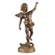 Heavy Brass Angel Cherub Statue