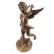 Heavy Brass Angel Cherub Statue
