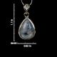 Handmade 925 Sterling Silver Rainbow Moonstone Gemstone Pendant