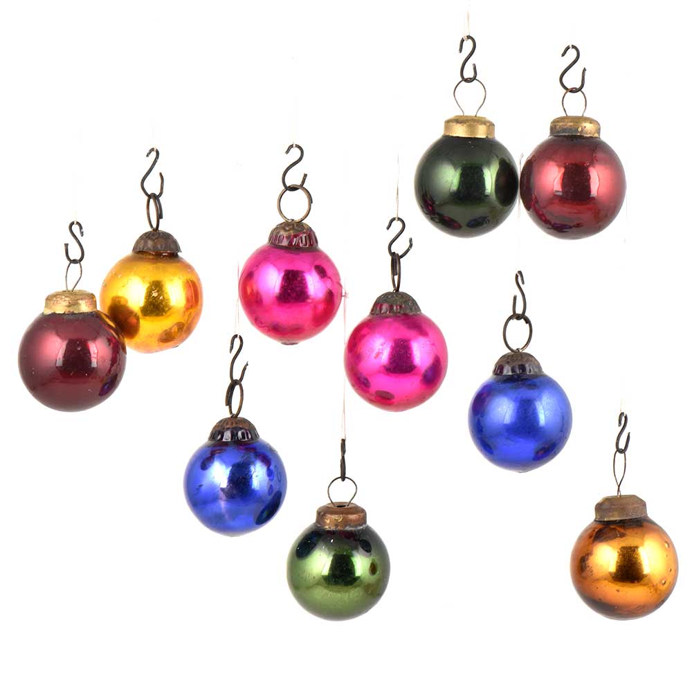 colored ball ornaments