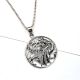 92.5 Sterling silver Pendant Fire Dragon Tree of Life Pendants