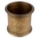 Brass Water Cup With God Figurines Engraved Holy Water cup