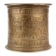 Brass Water Cup With God Figurines Engraved Holy Water cup