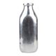 Silver Aluminum Bottle For Storage And Decoration