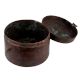 Round Long Copper Storage Box With Latch