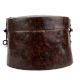 Round Long Copper Storage Box With Latch