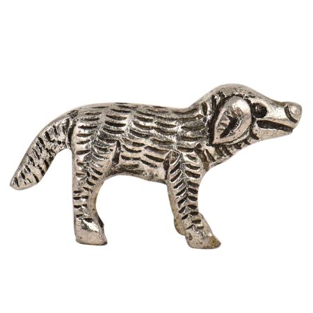 Brass Incense Holder Standing Dog Statue