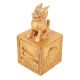 Brass Feng Shui Wealth Foo Dog Lion Beast Statue