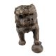 Brass Foo Dog Lion Playing Ball Statue Home DÃ©cor