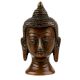 Brass Buddha Head Showpiece Gift