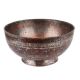 Carved Copper Bowl In Moghul Style For Home Decoration
