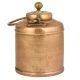Brass Milk Pot Hammered Finial On Small Lid