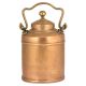 Brass Milk Pot Cylindrical Shape Decorative Handle